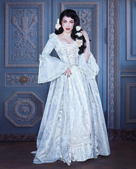 Renaissance Kleid babyblau