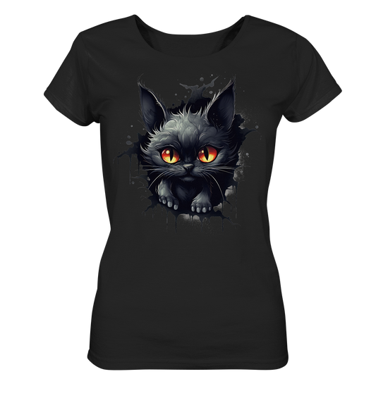 Black Cat - Ladies Organic Shirt