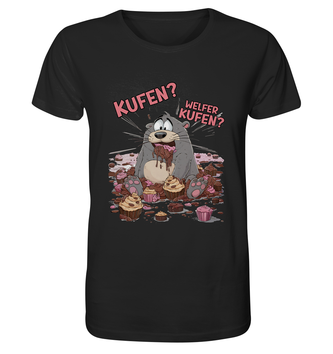 Kufen? Welfer Kufen? Kuchenmonster - Organic Shirt