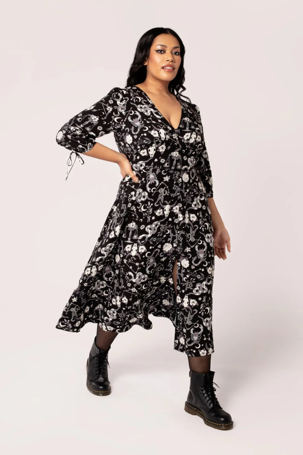 Star Sign Midi Dress